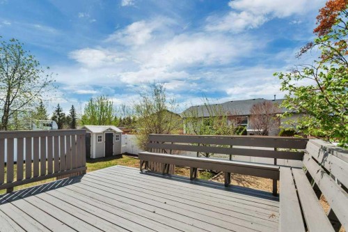 27 Ramage Crescent, Red Deer, AB - Outdoor With Deck Patio Veranda