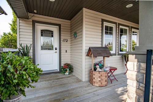 172 Ibbotson Close, Red Deer, AB - Outdoor With Deck Patio Veranda With Exterior