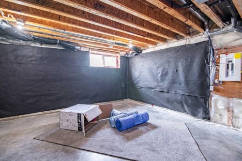 6-2002 22 Avenue, Bowden, AB - Indoor Photo Showing Basement