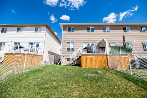 6-2002 22 Avenue, Bowden, AB - Outdoor With Deck Patio Veranda With Exterior