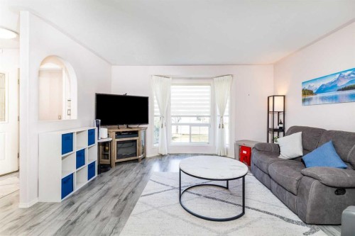 49 Kirkland Drive, Red Deer, AB - Indoor Photo Showing Living Room