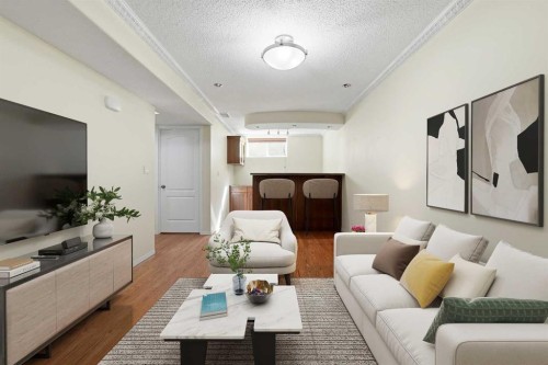 2 Lewis Close, Red Deer, AB - Indoor Photo Showing Living Room