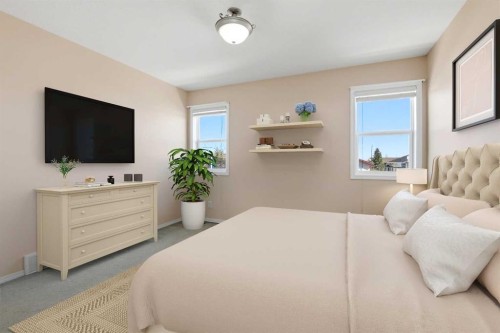 2 Lewis Close, Red Deer, AB - Indoor Photo Showing Bedroom