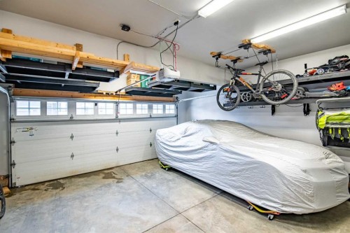 22 Caribou Crescent, Red Deer, AB - Indoor Photo Showing Garage