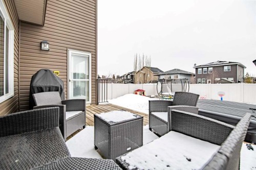 22 Caribou Crescent, Red Deer, AB - Outdoor With Deck Patio Veranda With Exterior