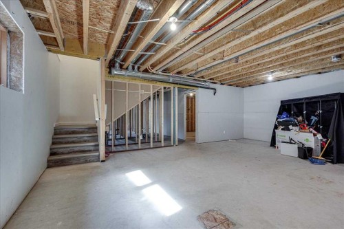 58 Ranchers Close, Lacombe, AB - Indoor Photo Showing Basement