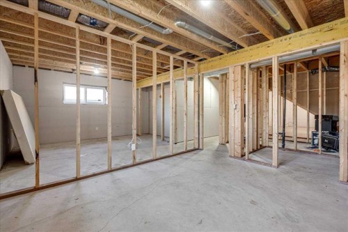 58 Ranchers Close, Lacombe, AB - Indoor Photo Showing Basement