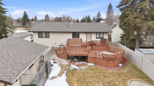 77 Allan Close, Red Deer, AB - Outdoor With Deck Patio Veranda
