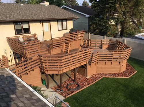 77 Allan Close, Red Deer, AB - Outdoor With Deck Patio Veranda