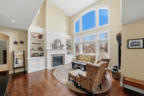 31 Ashley Close, Red Deer, AB - Indoor With Fireplace
