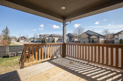 74 Jack Crescent, Red Deer, AB - Outdoor With Deck Patio Veranda With Exterior