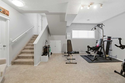 112 Ingle Close, Red Deer, AB - Indoor Photo Showing Gym Room