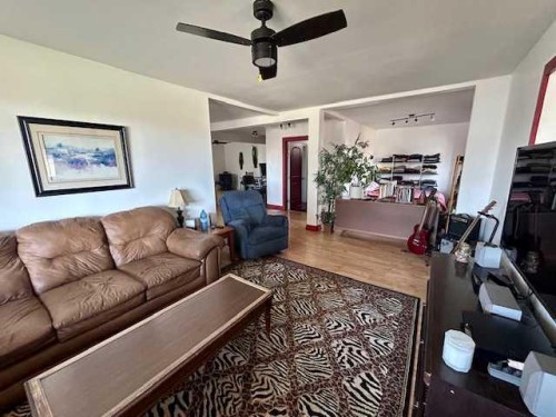 4702 49Th Street, Bashaw, AB - Indoor Photo Showing Living Room