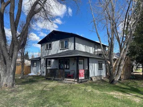 4702 49Th Street, Bashaw, AB - Outdoor With Deck Patio Veranda