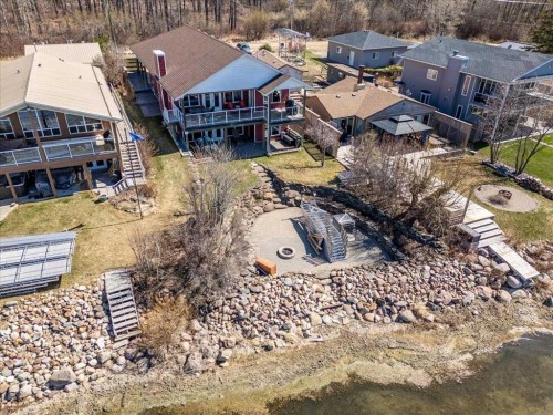 72 Beach Avenue, Itaska Beach, AB - Outdoor With Body Of Water With Deck Patio Veranda