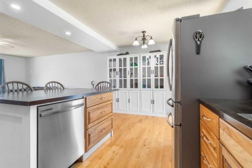 39 Cedar Crescent, Lacombe, AB - Indoor Photo Showing Kitchen