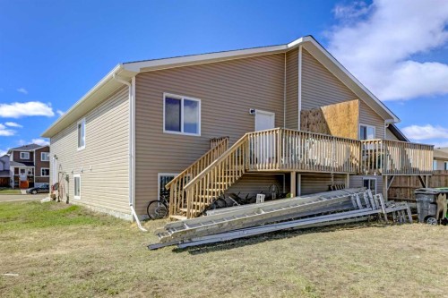 7002 50 Avenue, Camrose, AB - Outdoor With Deck Patio Veranda With Exterior
