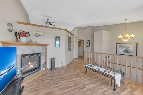 19 Heenan Crescent, Sylvan Lake, AB - Indoor With Fireplace
