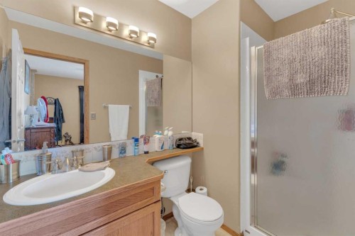 19 Heenan Crescent, Sylvan Lake, AB - Indoor Photo Showing Bathroom