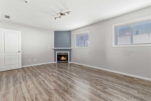 344 Drummond Avenue, Red Deer, AB - Indoor With Fireplace