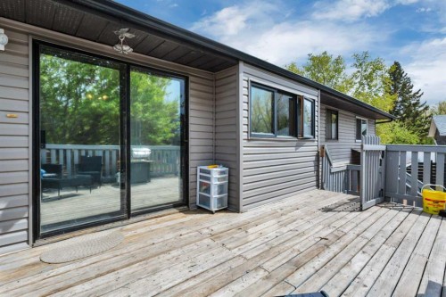 23 Newcombe Crescent, Red Deer, AB - Outdoor With Deck Patio Veranda With Exterior