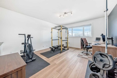 26 Lawson Close, Red Deer, AB - Indoor Photo Showing Gym Room