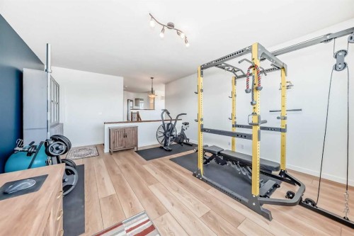 26 Lawson Close, Red Deer, AB - Indoor Photo Showing Gym Room