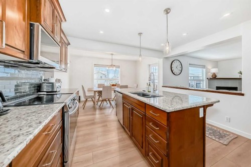 26 Lawson Close, Red Deer, AB - Indoor Photo Showing Kitchen With Double Sink