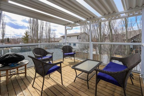 50 Donald Close, Red Deer, AB - Outdoor With Deck Patio Veranda With Exterior
