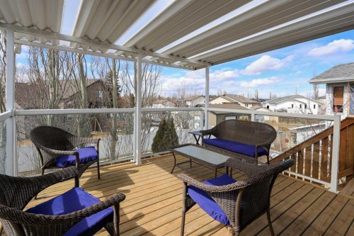 50 Donald Close, Red Deer, AB - Outdoor With Deck Patio Veranda With Exterior