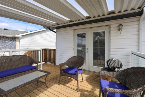 50 Donald Close, Red Deer, AB - Outdoor With Deck Patio Veranda With Exterior