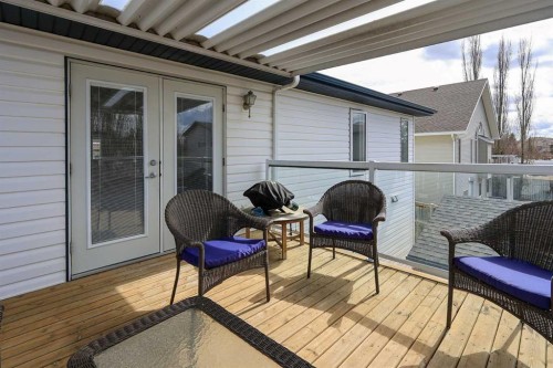 50 Donald Close, Red Deer, AB - Outdoor With Deck Patio Veranda With Exterior