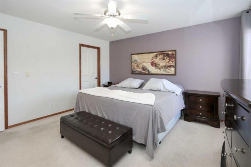 50 Donald Close, Red Deer, AB - Indoor Photo Showing Bedroom