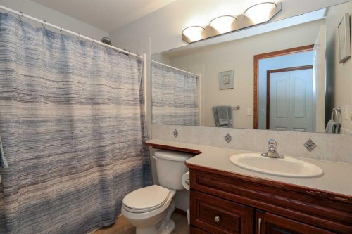 50 Donald Close, Red Deer, AB - Indoor Photo Showing Bathroom