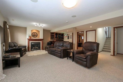 50 Donald Close, Red Deer, AB - Indoor With Fireplace