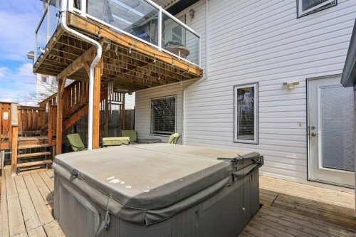 50 Donald Close, Red Deer, AB - Outdoor With Deck Patio Veranda With Exterior