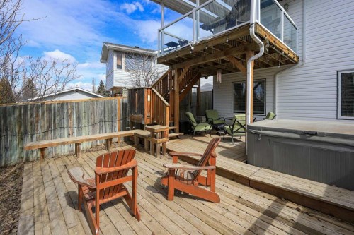 50 Donald Close, Red Deer, AB - Outdoor With Deck Patio Veranda With Exterior