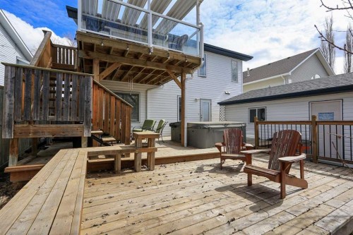 50 Donald Close, Red Deer, AB - Outdoor With Deck Patio Veranda With Exterior