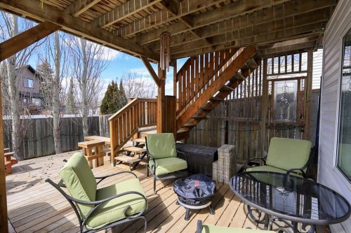 50 Donald Close, Red Deer, AB - Outdoor With Deck Patio Veranda With Exterior