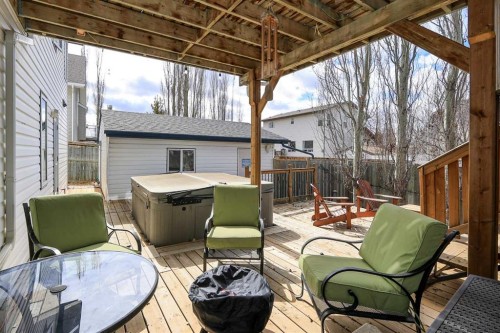 50 Donald Close, Red Deer, AB - Outdoor With Deck Patio Veranda With Exterior