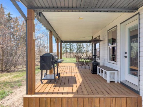 39505 Range Road 252, Rural Lacombe County, AB - Outdoor With Deck Patio Veranda With Exterior