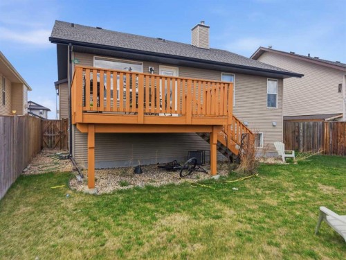 135 Issard Close, Red Deer, AB - Outdoor With Deck Patio Veranda With Exterior