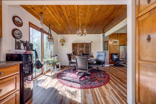 37533 Range Road 241, Rural Red Deer County, AB - Indoor With Fireplace