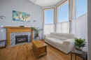 1 Pell Close, Sylvan Lake, AB  - Indoor Photo Showing Living Room With Fireplace 