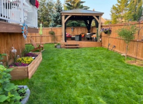 1 Pell Close, Sylvan Lake, AB - Outdoor With Deck Patio Veranda With Backyard