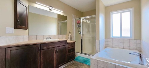 5837 Park Street, Blackfalds, AB - Indoor Photo Showing Bathroom