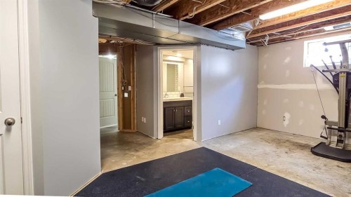 5837 Park Street, Blackfalds, AB - Indoor Photo Showing Basement