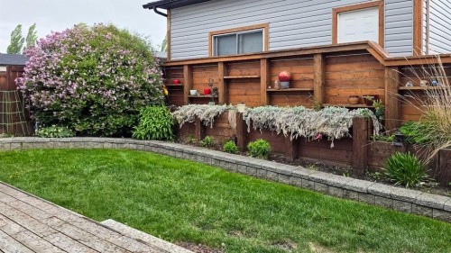 5837 Park Street, Blackfalds, AB - Outdoor With Deck Patio Veranda With Exterior