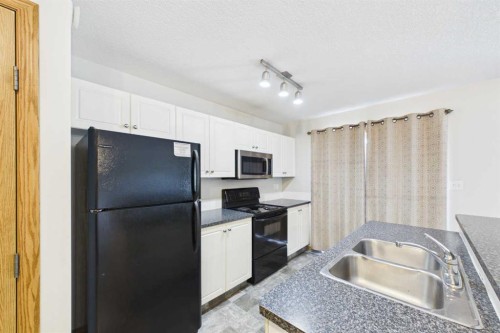 40-20 Jacobs Close, Red Deer, AB - Indoor Photo Showing Kitchen With Double Sink