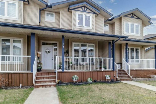 13 Kanten Close, Red Deer, AB - Outdoor With Deck Patio Veranda With Facade